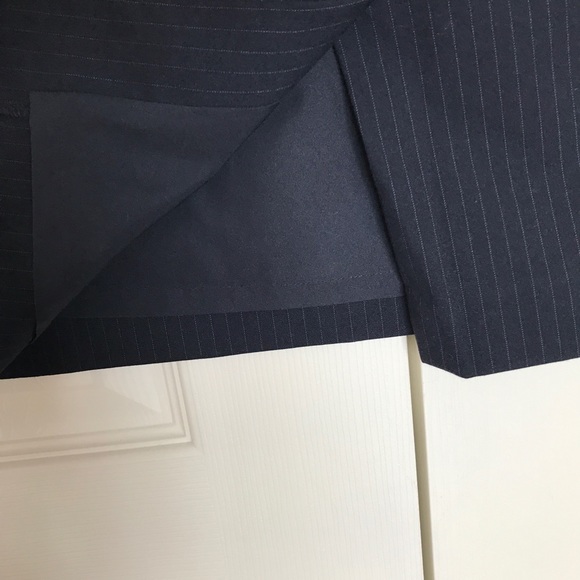 Ann Taylor pin-striped pencil skirt - Picture 7 of 9